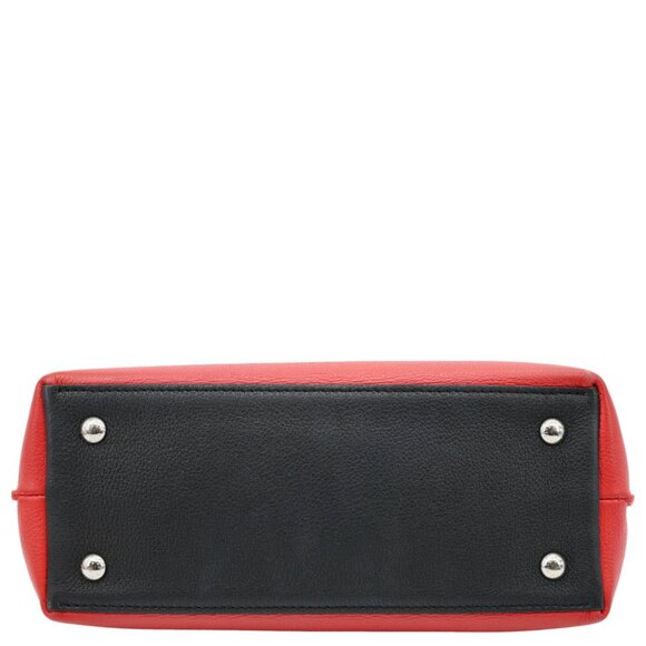 Louis Vuitton  Lockme Ever Leather Crossbody Bag Red - Picture 9 of 14